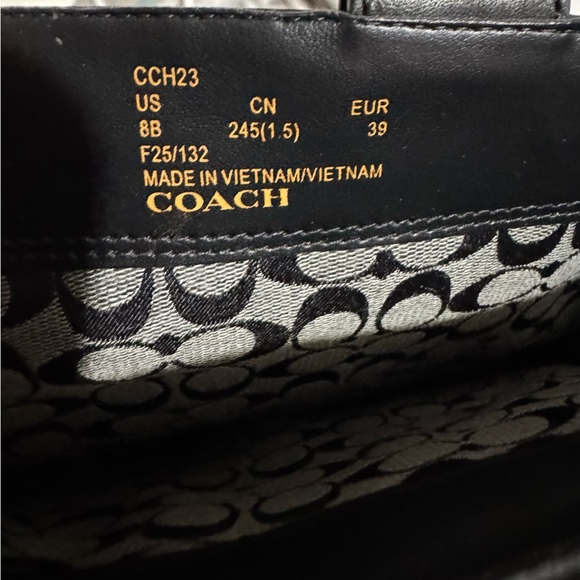 Coach Block Heel Tall Boot 👢 - Picture 7 of 8